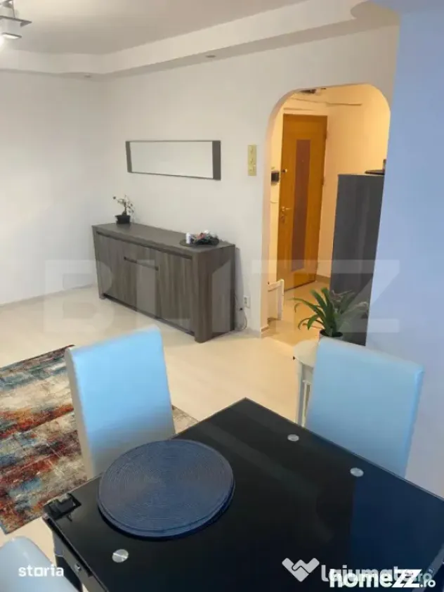 Apartament 3 camere, bloc PP, 62 mp, renovat, mobilat, zona