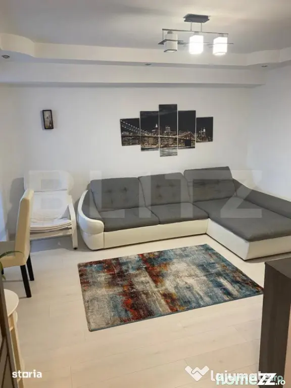 Apartament 3 camere, bloc PP, 62 mp, renovat, mobilat, zona