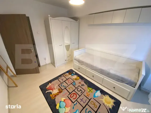 Apartament 3 camere, bloc PP, 62 mp, renovat, mobilat, zona