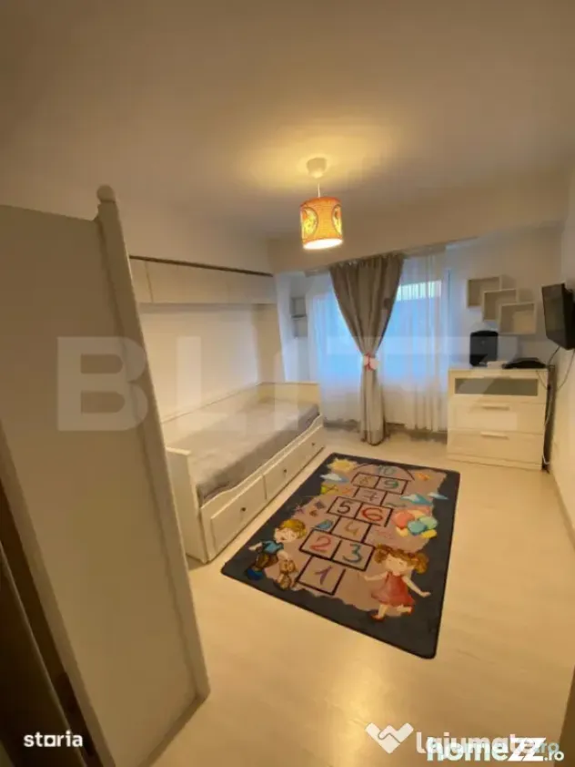 Apartament 3 camere, bloc PP, 62 mp, renovat, mobilat, zona