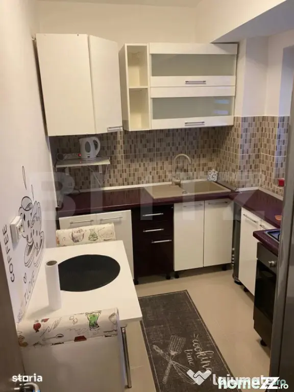Apartament 3 camere, bloc PP, 62 mp, renovat, mobilat, zona