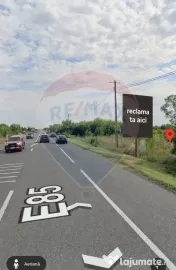 Panou publicitar si Teren inchiriere