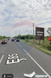 Panou publicitar si Teren inchiriere 