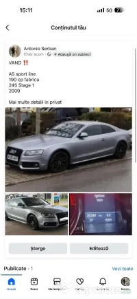 AUDI A5 SPORT LINE Coupe