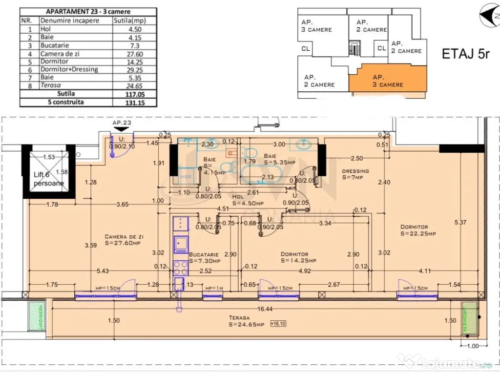 Oportunitate Investitie apartament 4 camere Aviatiei