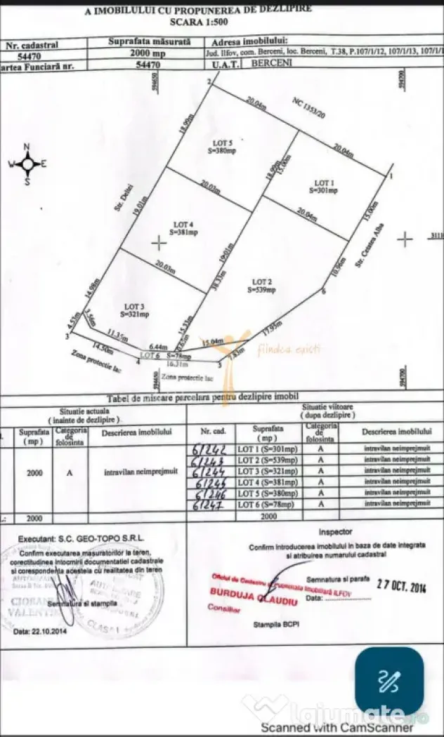 TEREN 2000 MP BERCENI MAMINA | DUBLĂ DESCHIDERE | IDEAL DEZ