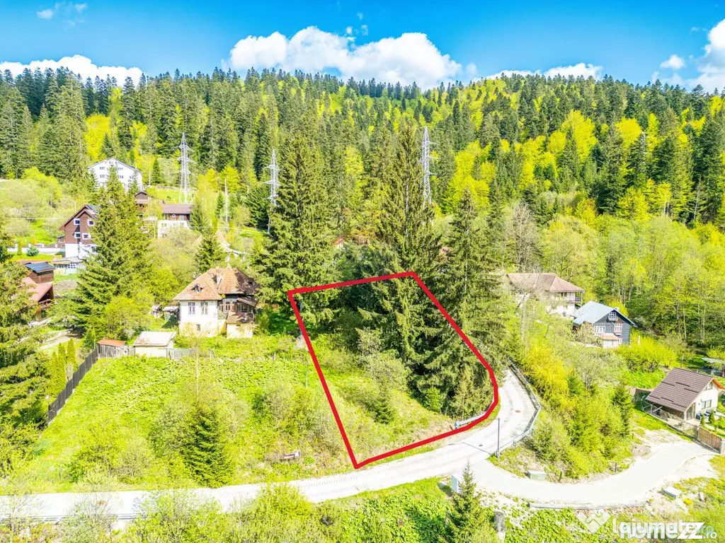Teren Construibil 930 mp în Predeal – Lângă Pădure ... - Predeal (Brasov)
