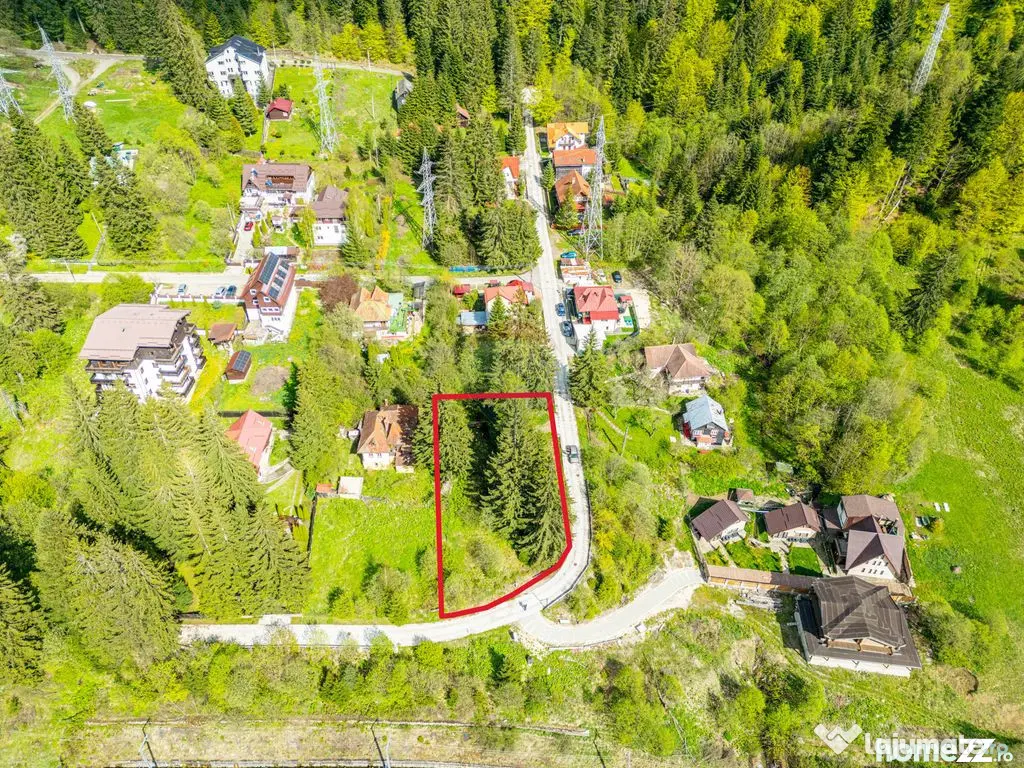 Teren Construibil 930 mp în Predeal – Lângă Pădure ... - Predeal (Brasov)