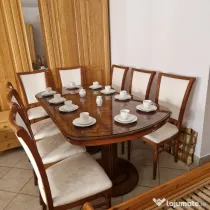 masă extensibilă din lemn masiv, 0757 265 988