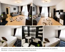2 camere Piața Reșița, loc parcare, bloc reabilitat, mobilat utilat complet