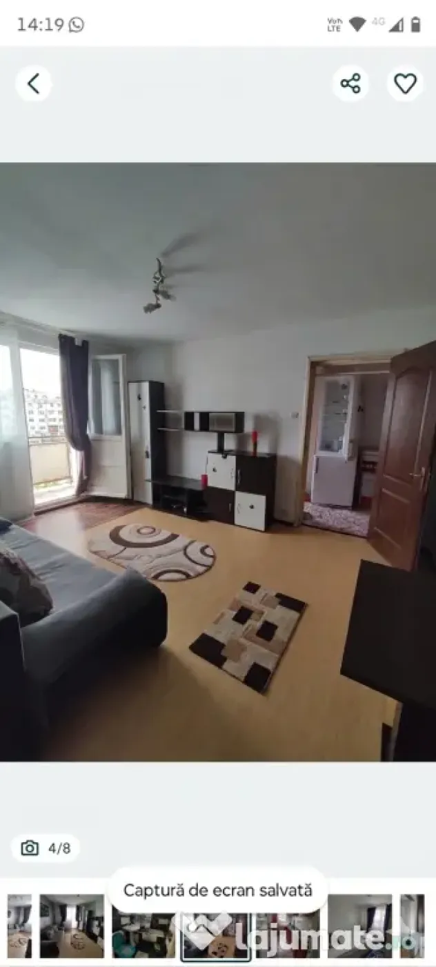 2 camere Piața Reșița, loc parcare, bloc reabilitat, mobilat utilat complet