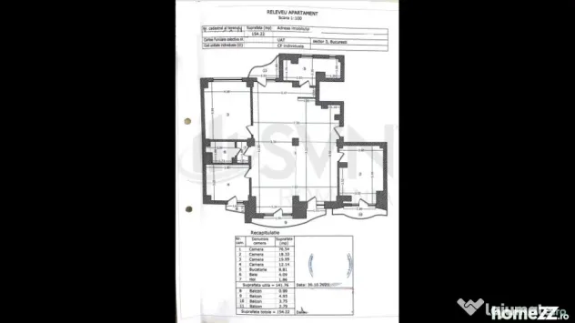 Unirii - Doua apartamente lipite 299 mp