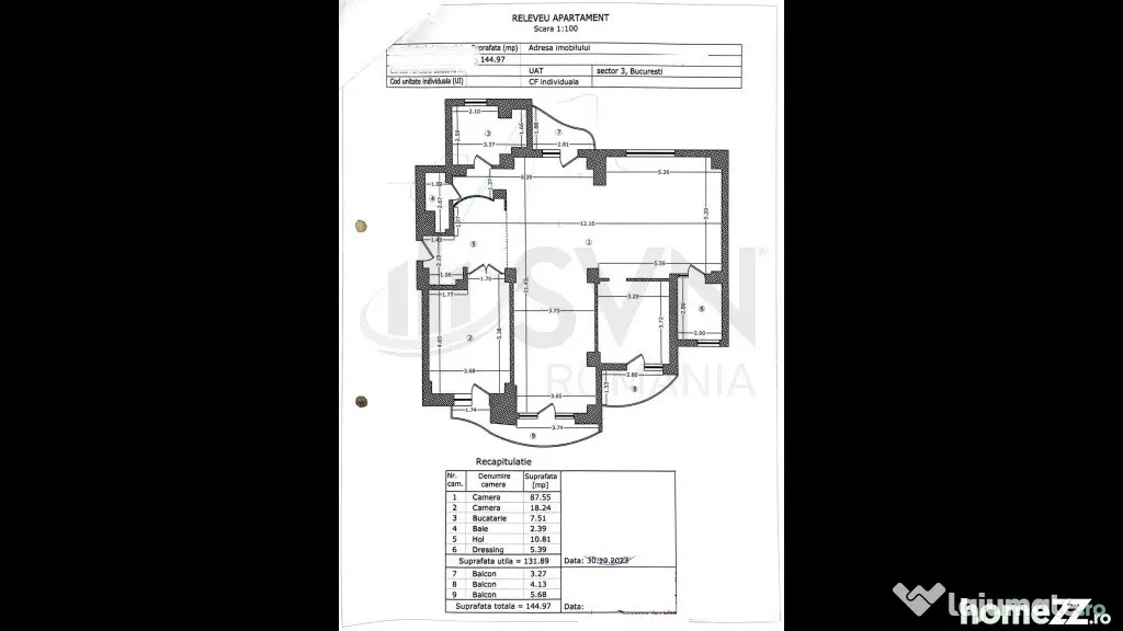 Unirii - Doua apartamente lipite 299 mp - Bucuresti (Bucuresti-Ilfov)
