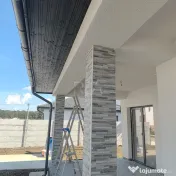 Casă noua 3 camere Parter, Placa beton, Domnesti Teghes