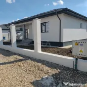 Casă noua 3 camere Parter, Placa beton, Domnesti Teghes