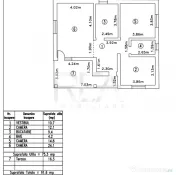 Casă noua 3 camere Parter, Placa beton, Domnesti Teghes - t 