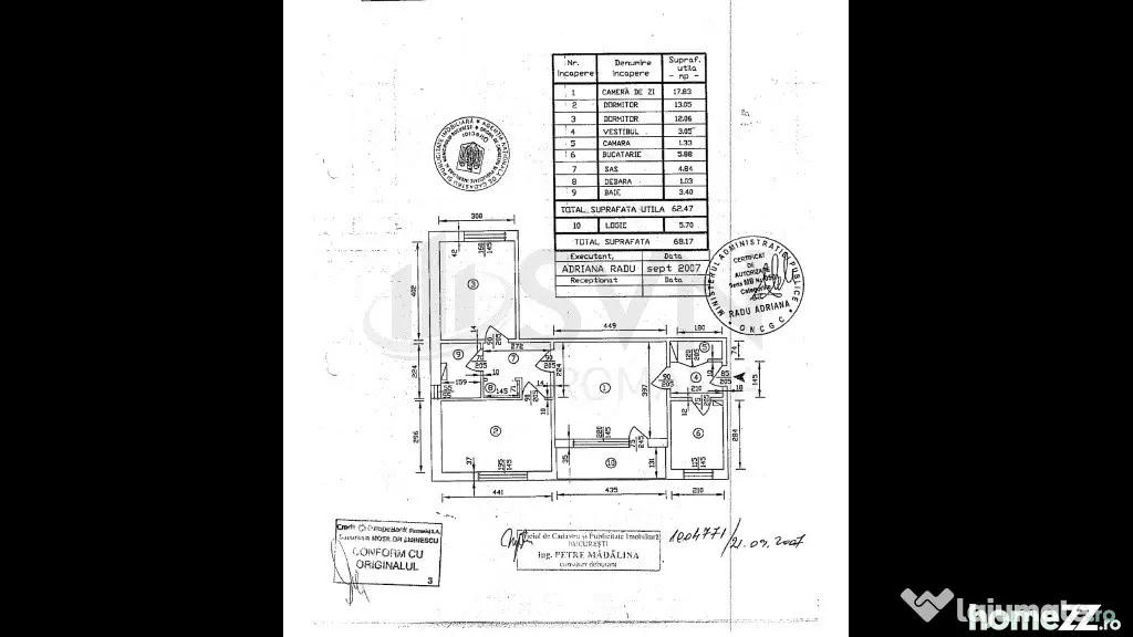 Apartament 3 Camere Masina de Paine Sector 2 de Vanzare - Bucuresti (Bucuresti-Ilfov)
