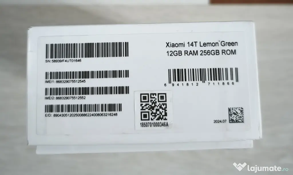 Xiaomi 14T Lemon Green