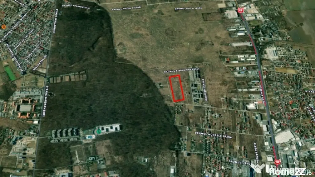 Investitie - teren 27580 mp langa Padurea Baneasa