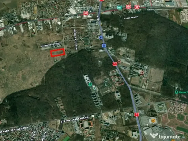 Investitie - teren 27580 mp langa Padurea Baneasa