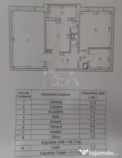 2 camere decomandat, 3/8, anvelopat-Crangasi 