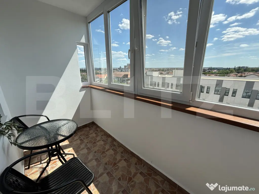 Apartament modern de inchiriat, 50 mp, complet mobilat si ui