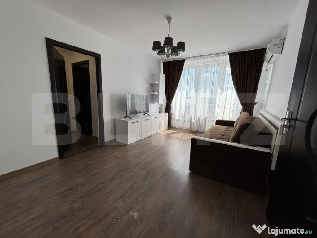 Apartament modern de inchiriat, 50 mp, complet mobilat si ui