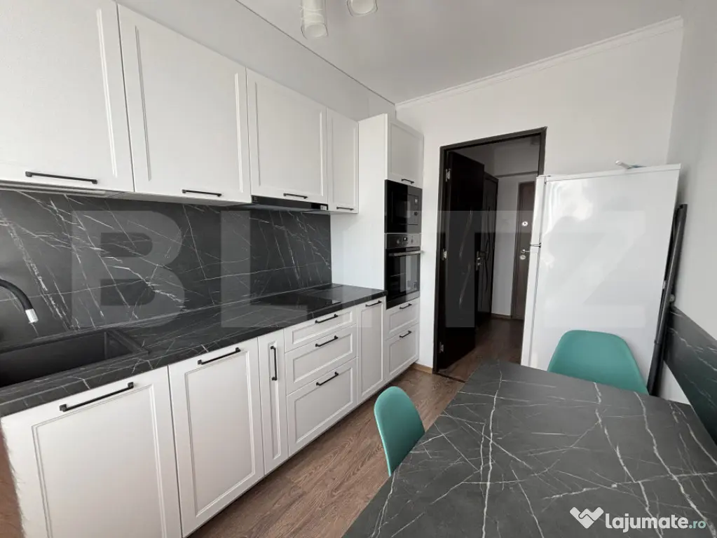 Apartament modern de inchiriat, 50 mp, complet mobilat si ui