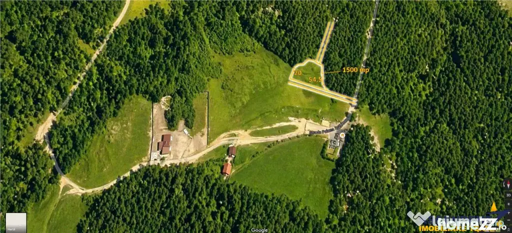 Incantator parc privat, 1.500mp: casa pensiune refugiu mon