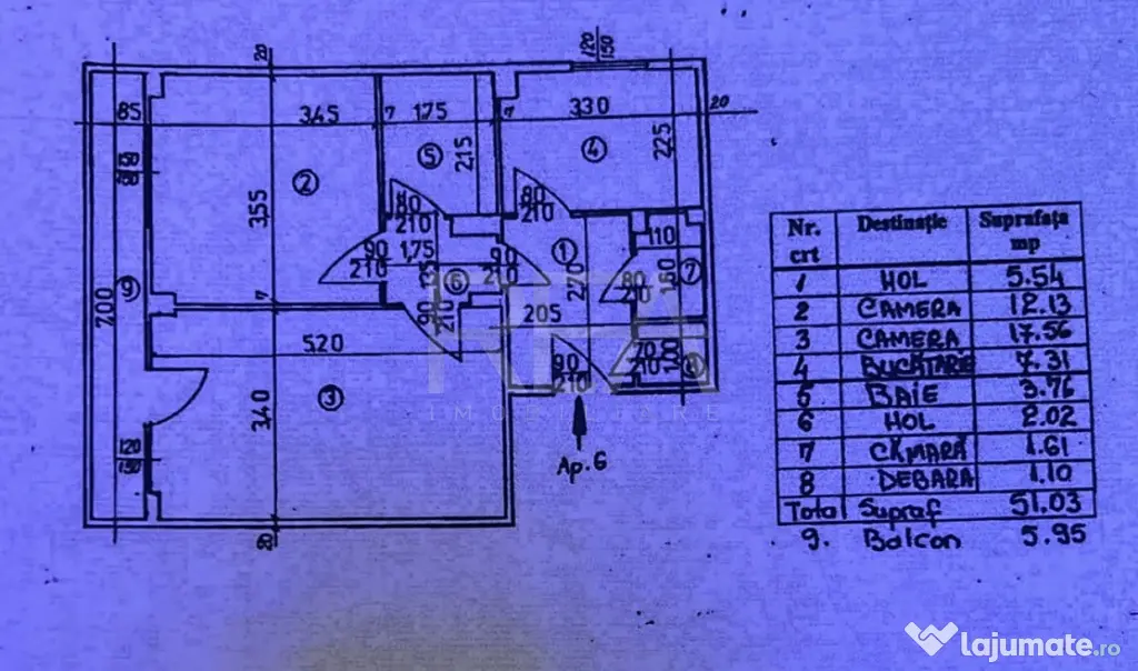 2 camere- 57 MP- Etajul 2 din 10- Calea Rahovei