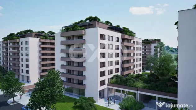 Apartament 2 camere cu terasa 13 mp - Predare la cheie