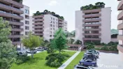 Apartament 2 camere cu terasa 13 mp - Predare la cheie