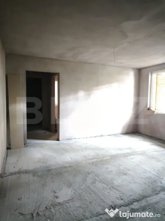 Apartament 2 camere, 45.50 mp, pregătit pentru amenajare, z