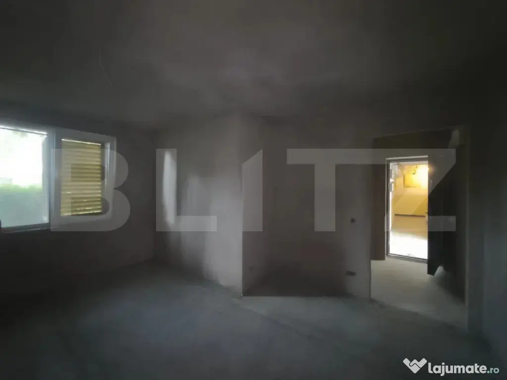 Apartament 2 camere, 45.50 mp, pregătit pentru amenajare, z