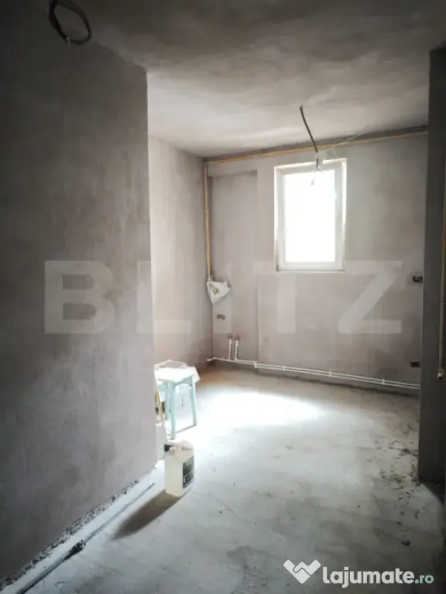 Apartament 2 camere, 45.50 mp, pregătit pentru amenajare, z