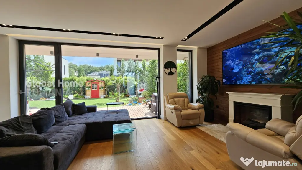 Modern Smart Villa 153 Sqm | 4 Rooms + 2 Parking | Tunari -