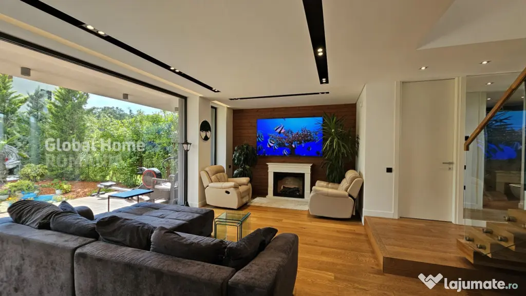 Modern Smart Villa 153 Sqm | 4 Rooms + 2 Parking | Tunari -