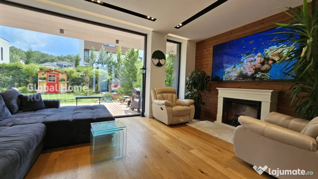 Modern Smart Villa 153 Sqm | 4 Rooms + 2 Parking | Tunari -