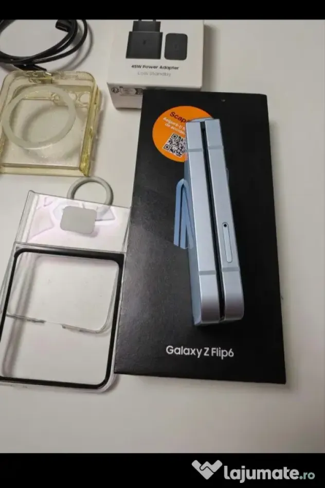 Vând Samsung flip 6 albastru deschis