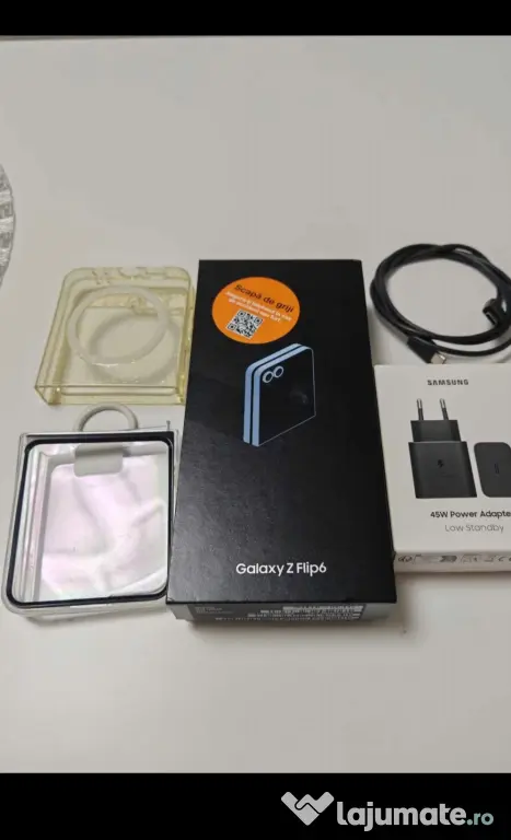 Vând Samsung flip 6 albastru deschis