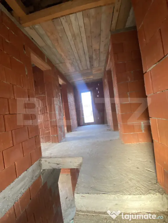 EXCLUSIVITATE! Casa nouă P+E, 120mp utili, 1.400 mp teren,