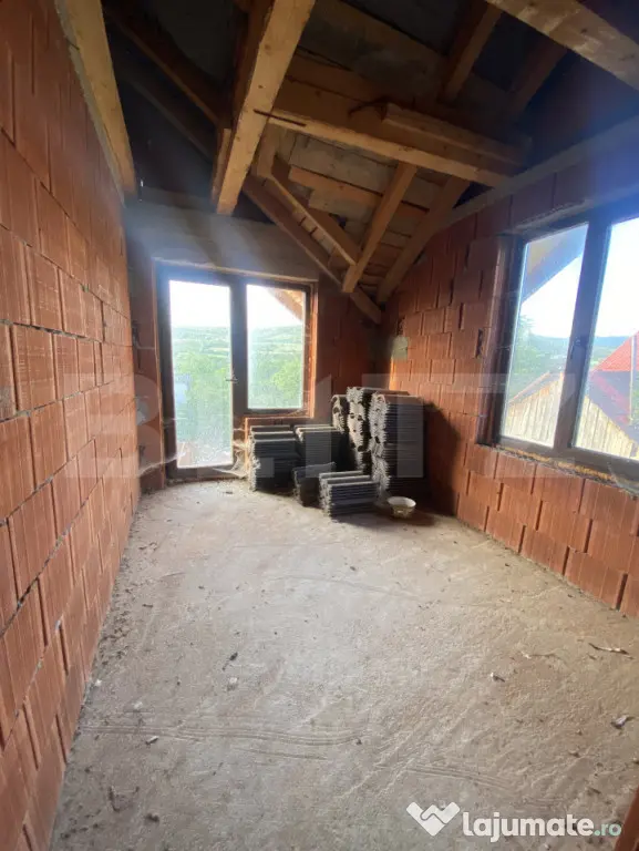 EXCLUSIVITATE! Casa nouă P+E, 120mp utili, 1.400 mp teren,