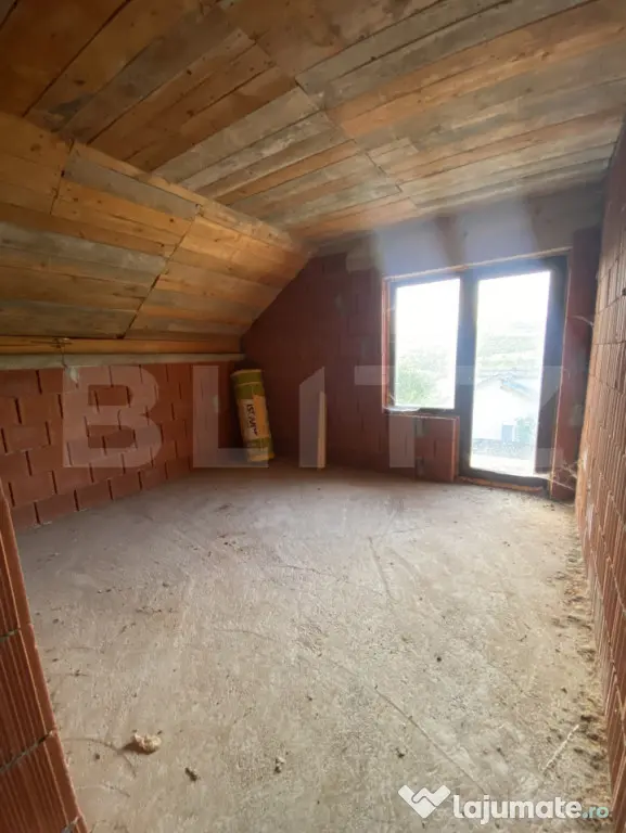 EXCLUSIVITATE! Casa nouă P+E, 120mp utili, 1.400 mp teren,