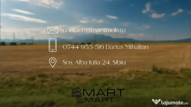 Teren extravilan/agricol 47000mp în Râșnov