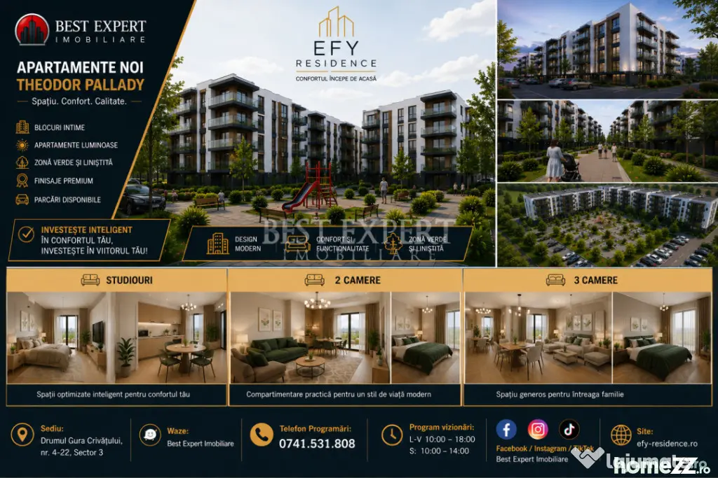 2 Camere Direct Dezvoltator 10 min metrou N.Teclu|La avans 5