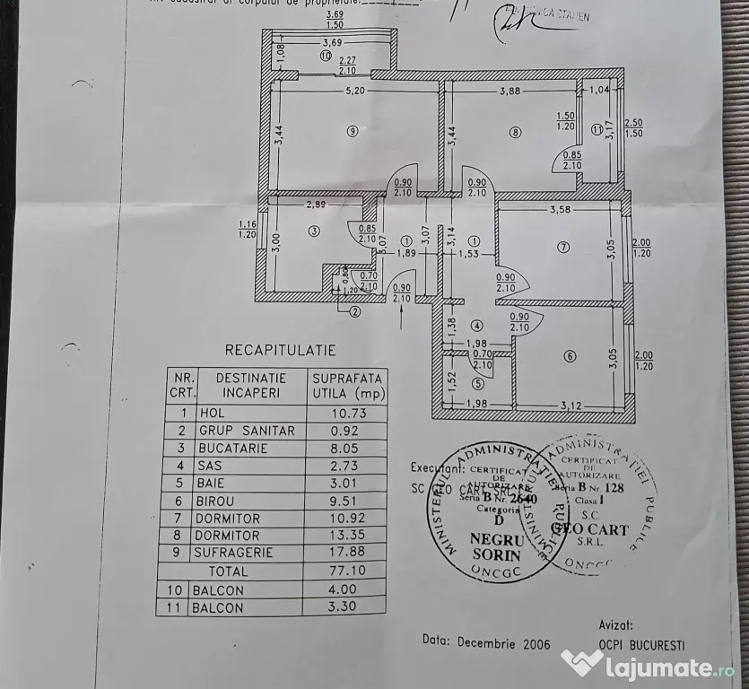 Apartament 4 camere de vânzare – Titan, parter, bloc cu 4 etaje