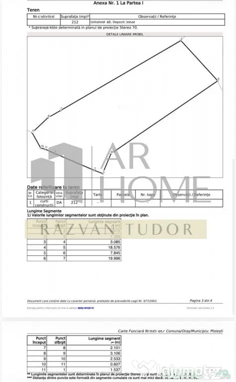 Teren intravilan 10418m2 , Ploiesti , zona nord