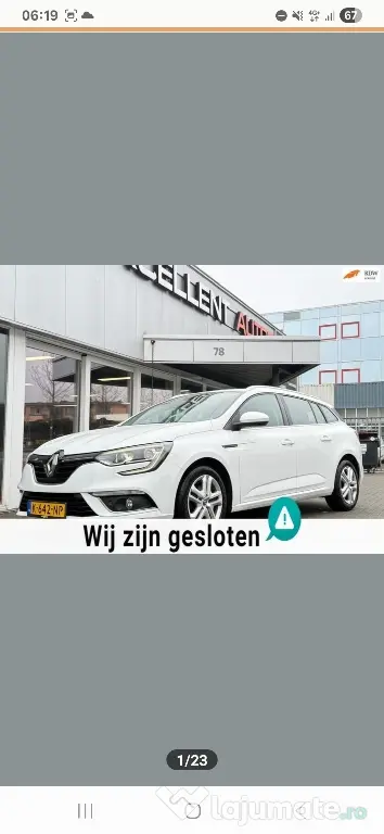 Vand Renault Megane 4 limited