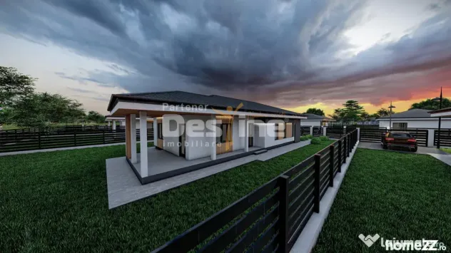 Casa individuala, plan parter, 108 mp
