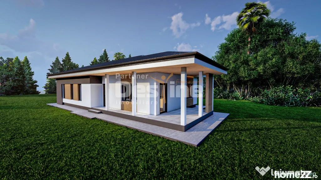 Casa individuala, plan parter, 108 mp